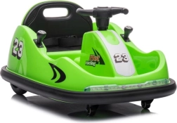 Detské elektrické autíčko zelené nárazníkové auto