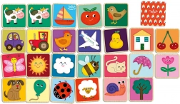 Drevené pexeso Zvieratká na farme