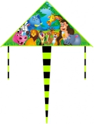 Lietajúci drak Safari z nylonu 125 × 63 cm