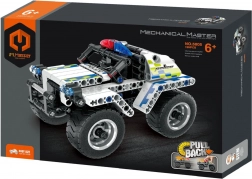 Stavebnica iM.Master policajné auto na spätné natiahnutie, 199 dielikov