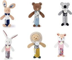 Detské hrkálko pískajúce s motívom zvieratiek