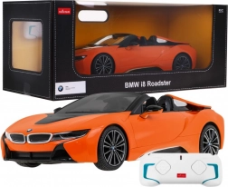 Rastar BMW i8 Roadster diaľkovo ovládaný model 1:12 – Oranžová