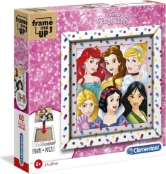 CLEMENTONI Puzzle Frame Me Up Disney princezné 60 dielikov