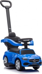 Odrážadlo s posuvnou rukoväťou Mercedes 3v1 Modré