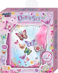 Dievčenský denník so zámkom Pecoware – Motýliky