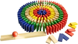 Drevené farebné domino 400 dielikov 2Kids Toys