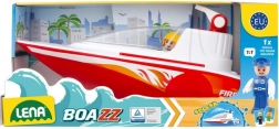 lena hasičská loď s pumpou na vodnú hru