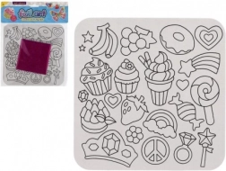 Kreatívna sada čarovanie s fóliovými obrázkami trblietavé