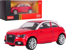 Kovový model Audi A1 RASTAR v mierke 1:43, červený