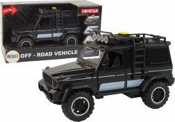 Terénne auto 1:14 s trecím pohonom – čierne
