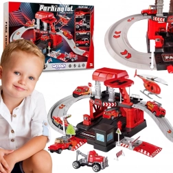 Woopie Hasičské parkovisko so záchrannou garážou, 43 dielov