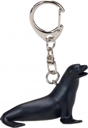 kľúčenka tuleň MOJO – ručne maľovaná z PVC bez ftalátov