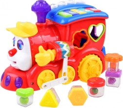 Interaktívna Lokomotíva So Štúdiom Tvarov a Zvukmi