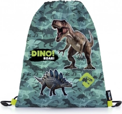 Vrecko na cvičky Dino z polyesteru