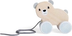 Ťahací drevený medvedík BIGJIGS TOYS