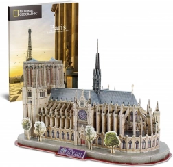 Puzzle 3D NG Notre Dame 128 dielikov