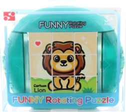 Rotačná detská skladačka – zvieratká