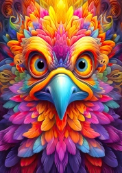 Puzzle Neúprosný Pohľad 1000 dielikov