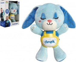 Zajačik Chrupík uspávačik so svetlom a zvukmi na batérie pre deti 6m+