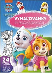 Omaľovánky A4+ PAW Patrol so samolepkami