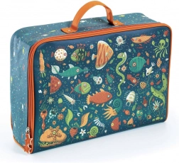 DJECO Detský textilný kufor - ryby