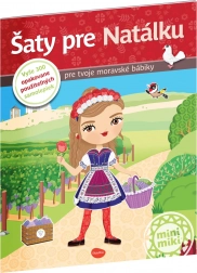Samolepková kniha - Šaty pre Natálku