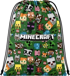 Detské vrecko na chrbát Minecraft s motívom Creepera
