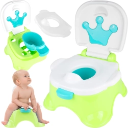 Interaktívny nočník so zvukmi zelený