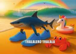 Puzzle BrainRots: Tralalero Tralala 200 dielikov