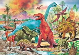 Puzzle dinosaury 100 dielikov