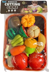 Detská kuchynská sada ovocia a zeleniny na krájanie