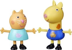 Figúrky PRASIATKO PEPPA – Mačka Máňa a žirafa Gerald
