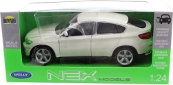 Kovový model BMW X6 1:24 s otvárateľnými dielmi