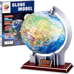 3D puzzle glóbus 49 dielikov