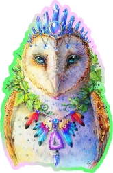 Drevené puzzle Krásna sova 150 dielikov