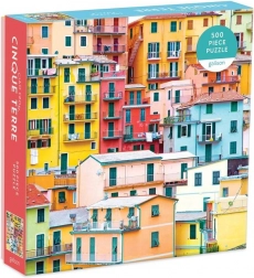 Puzzle Galison Pozdrav z Cinque Terre 500 dielikov