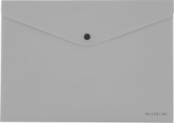 Obálka s gombíkom A4 Pastelini sivá