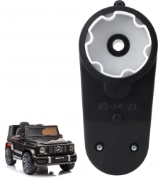 Motor s prevodovkou 12 V 16000 ot./min pre elektrické detské vozidlo