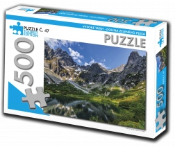 Puzzle Tourist Edition Vysoké Tatry – Dolina Zeleného plesa 500 dielikov