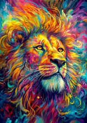 Užite si Puzzle Žiarivý kráľ 1000 dielikov