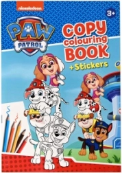 Omaľovánky a samolepky PAW PATROL – formát A4