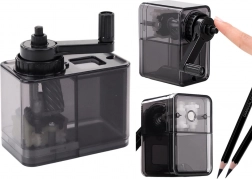 Kľučkové strúhadlo s nádobkou – čierne