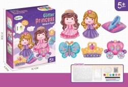 Sada magnetiek na chladničku princezné na vymaľovanie DIY