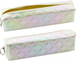 Školské puzdro perleťové s reliéfnym vzorom