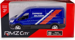 Kovový model dodávky Ford Transit 2018 1:43 s naťahovacím pohonom