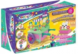 Bindeez kvetinový stánok – kreatívna sada korálikov (500 ks)