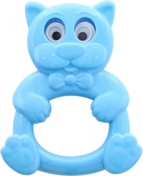 hrkálka mačiatko s pohyblivými očami 11 cm