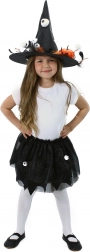 Detský čarodejnícky kostým s tutu sukňou