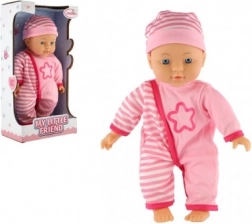 Bábika My Little Friend s čiapočkou 30 cm