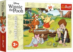 Puzzle 30 – deň s Medvedíkom Pú DISNEY